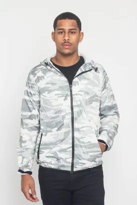 Camo Windbreaker Jacket