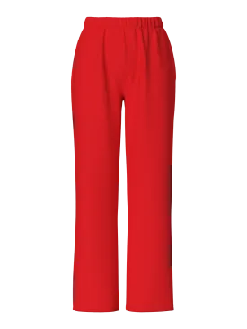 PCCHILLI Trousers - Poppy Red