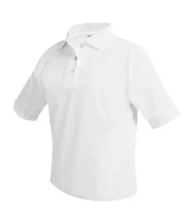 Short Sleeve Polo Shirt - White